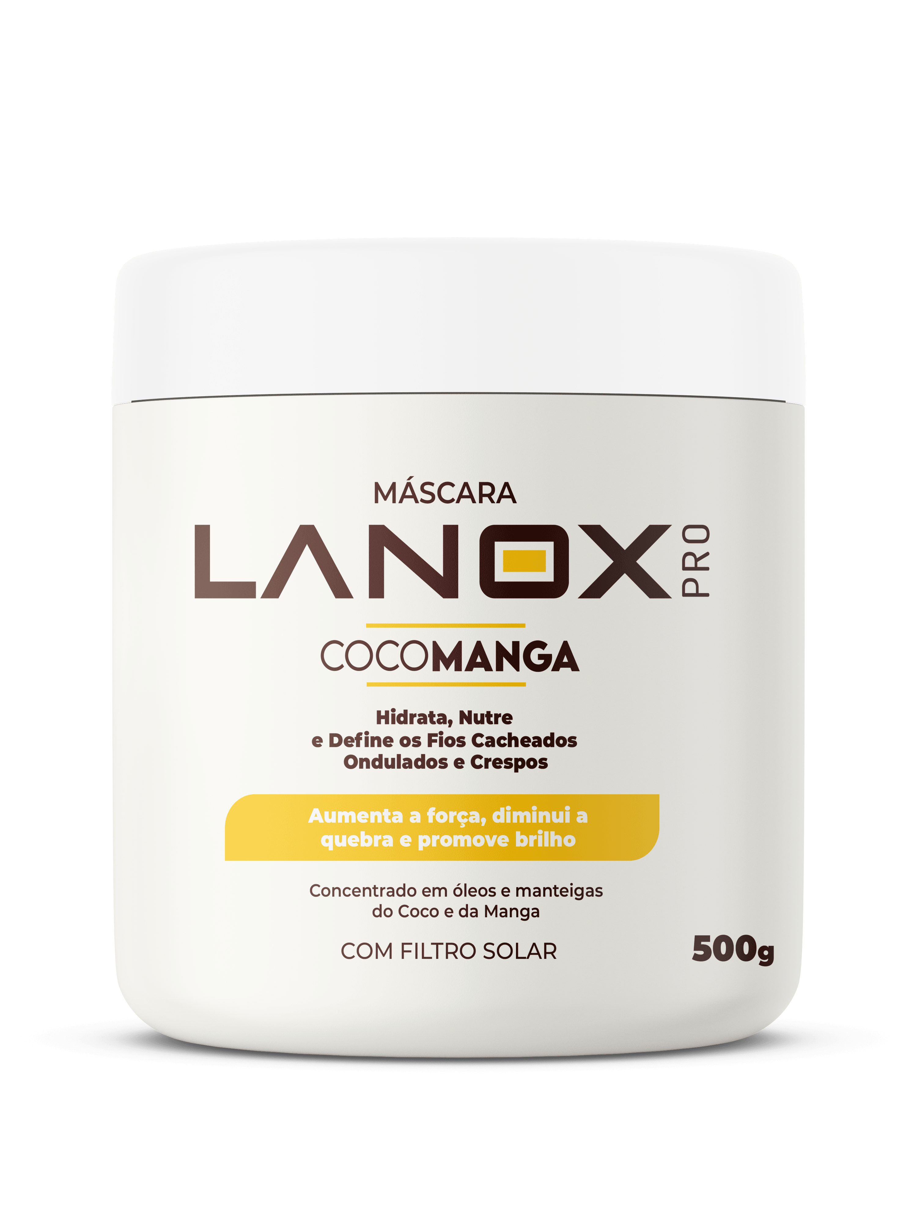 Máscara Lanox CocoManga - 500gr - Cocomanga - Lanox